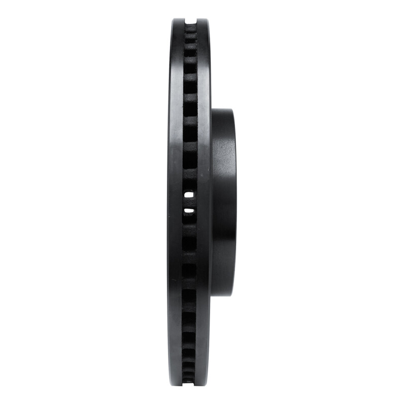 Mazda CX-7 Brake Rotor (1) - Front Right - R1 Concepts - Drilled & Slotted - Black - `07-`12